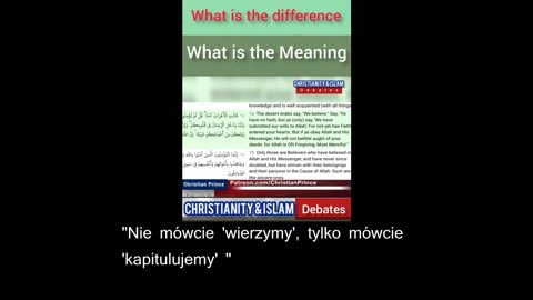 Co oznacza słowo "muzułmanin"