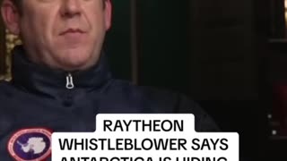 Raytheon whistleblower says Antarctica is hiding weapons