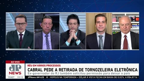 Sérgio Cabral pede retirada de tornozeleira e MPF dá parecer favorável