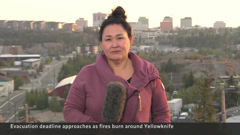 Race to get out of Yellowknife before wildfires arrive | USA Today