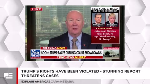 Trump's Rights Have Been Violated - Stunning Report Threatens Case
