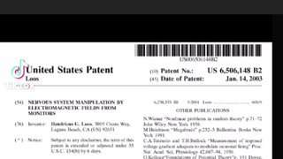 Nervous System Manipulation Patent