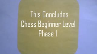 Chess Beginner Level Phase 1