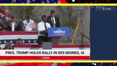 🔴LIVE: Donald Trump Rally In Des Moines, Iowa 🟠⚪🟣 The NPC Show