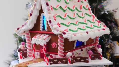 Gingerbread House Recipe Tutorial & Christmas Street Talk | How To Cook That