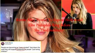 Kirstie Alley Vowed To Expose Hollywood Elite Pedophile Ring Before She Died Suddenly