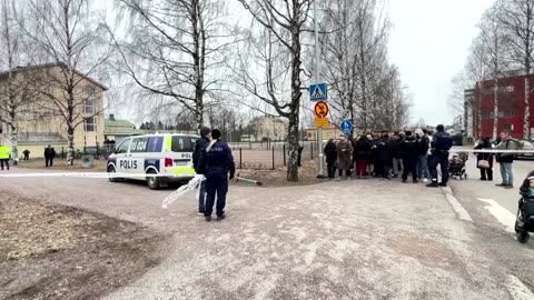 12-year-old suspect held in Finland school shooting
