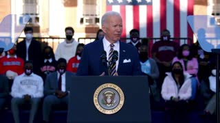 Biden says Trump "sought to win through violence what he lost at the ballot box" on Jan 6