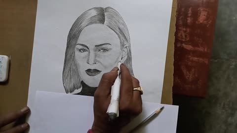 How to draw ann Marie picture