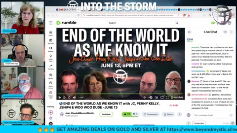 🌎 END OF THE WORLD AS WE KNOW IT with JC, PENNY KELLY, JSNIP4 & WOO WOO DUDE -JUNE 13