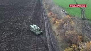 💥Shots of the combat work of the Buk in the NVO zone