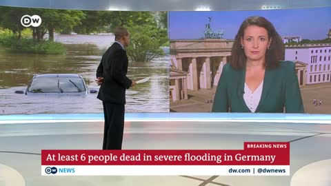 Severe flooding causes chaos in Germany