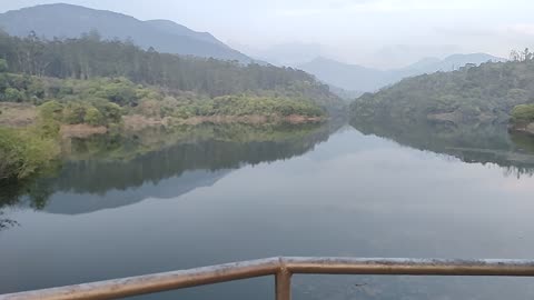 Valparai dam view'