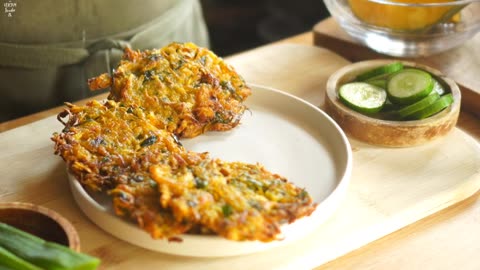 Veggie Okoy Recipe | Squash Veggie Fritters