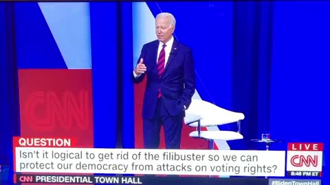 Joe Biden Gives Shout-Out to KKK Kleagle Buddy During CNN Town Hall