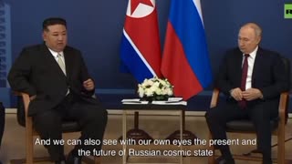 Kim Jong-un thanks Putin for the warm welcome