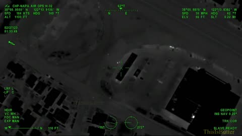 CHP helicopter tracks suspect who bailed out after a vehicle pursuit in Hiddenbrooke