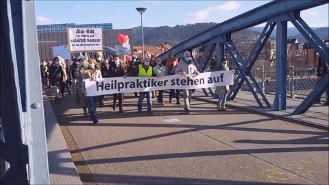 Demonstration der Corona-Maßnahmen-Gegner am 26.02.2022 in Freiburg, https://t.me/damals_wie_heute_fuer_immer