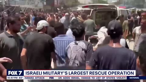 Israeli hostages rescued at heavy cost of civilian lives | FOX 7 Austin