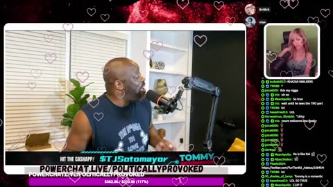 T*tties Calling For Me! Tommy Sotomayor Serenades White Racist Lady Love On Her Show!