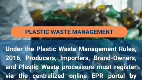 EPR Registration for Plastic Waste Management (PWM) - Aleph INDIA