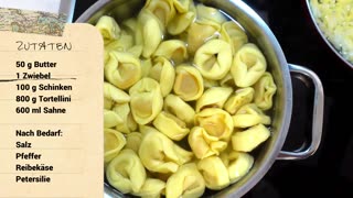Simple and quick dish? 🤩 Today we eat tortellini!