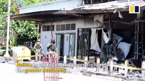 Deadly car bomb kills 1, wounds 28 others in southern Thailand