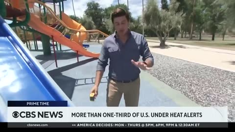 More than one-third of U.S. under heat alerts