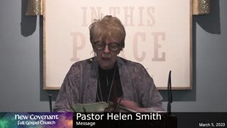 March 5 2023 - Pastor Helen with the Message