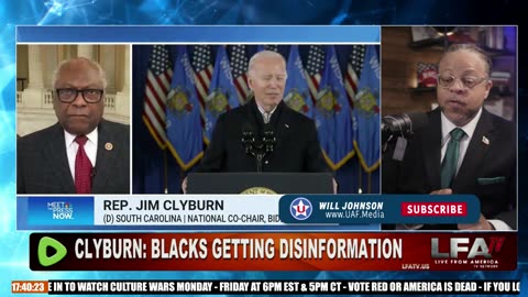 Clyburn: Says Blacks Are Getting disinformation