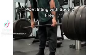 this why you need to buy spotify premium!!! | The Best Workout Shorts #shorts