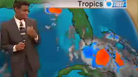 Watch This Weatherman Freak Out When He Sees A Cockroach