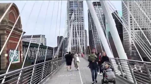 London City Tour 2023 | 4K HDR Virtual Walking Tour around the City | London Winter Walk 2022