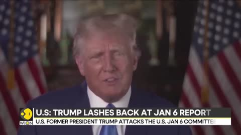 Donald Trump lashes back at January 6 report, calls lawmakers 'sick people' latest news