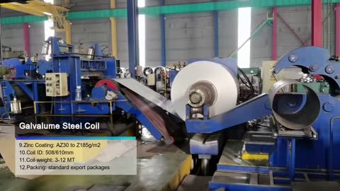 Galvalume Steel Coil(55%Aluminium-Zinc Alloy Coated Steel Coil)