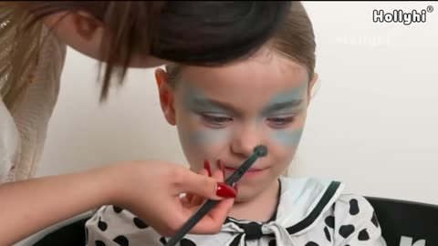 Hollyhi 41 Pcs Kids Makeup Kit for Girls