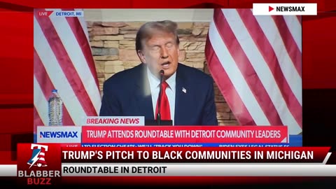 Trump's Pitch To Black Communities In Michigan