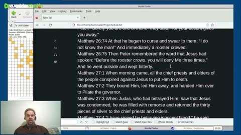 Faith Devlog Gaming Stream - Ep: 036 - Reading Matthew 26
