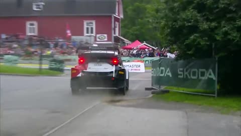 Best of WRC Rally Finland 2023 / Crashes, Action and Raw Sound