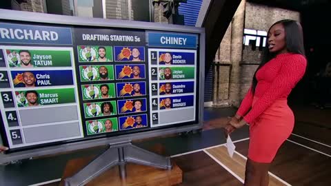 RJ & Chiney DRAFT their Fantasy Suns & Celtics Starting 5 👀 Who won? | NBA Today