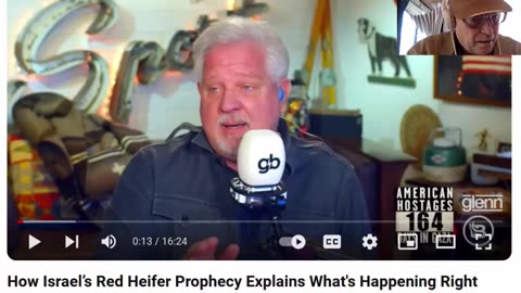 Glenn Beck Red Heifer Prophecy - Explains Hamas and War Going on in Israel -3-19-24