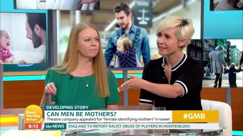 Piers Gets in a Furious Debate on Whether or Not Men Can Be Mothers | Good Morning Britain