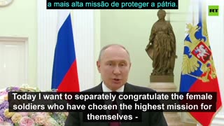 Russian President Vladimir Putin's Special Message on Women's Day