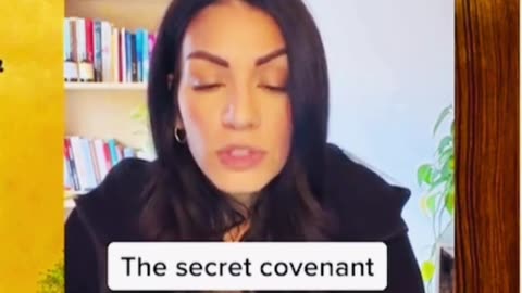 The Secret Covenant: woman read text