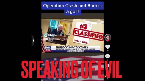 Biden on Operation Crash and Burn is a Go!!! Leaked Phone Call!!!