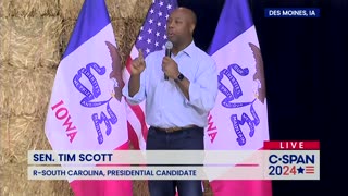 Tim Scott Takes Aim At "The View" At Iowa Event