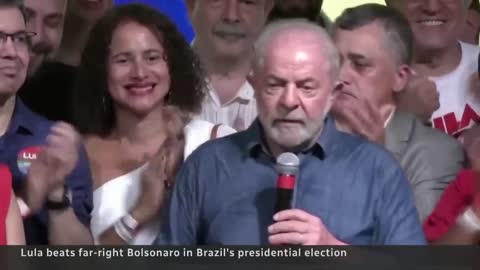 Lula wins Brazil’s presidential election, ousting incumbent Bolsonaro