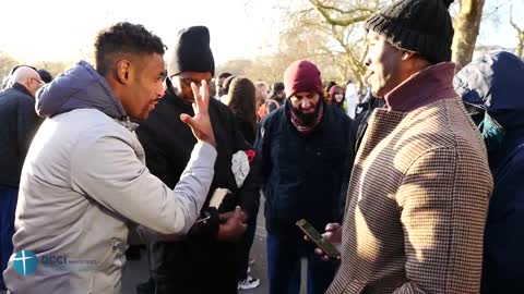 Muslims are not happy with Islamic sources - Is Islam racist religion. DCCI Speakers Corner