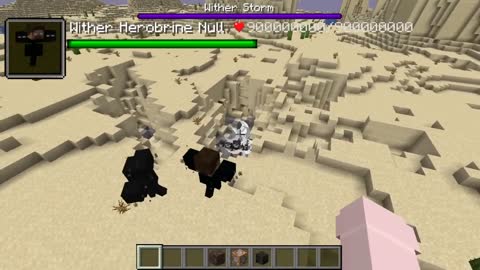 Herobrine Wither vs Wither Storm 7 STAGE in minecraft creepypasta1