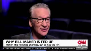 Bill Maher tells CNN the truth about the democrat party
